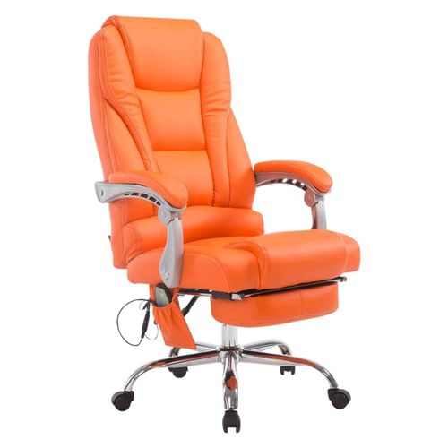 4251380400676 - Bürostuhl Pacific Kunstleder I Massage-Funktion I Höhenverstellbar I Fußablage