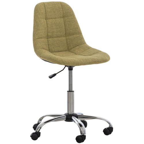 4251380460205 - Bürostuhl Emil I Höhenverstellbarer Drehstuhl Mit Stoffbezug Und Metallgestell In Chromoptik I Schreibtischstuhl Mit Gestepptem Sitz 4251380460205 - Bürostuhl Emil I Höhenverstellbarer Drehstuhl Mit Stoffbezug Und Metallgestell In Chromoptik I Schreibtischstuhl Mit Gestepptem Sitz