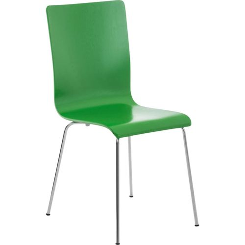 4251152625160 - Besucherstuhl Pepe I Ergonomisch Geformter Lehnstuhl Mit Holzsitz I Stabiles Metallgestell I Komfort Und Stil Mit Robuster Konstruktion