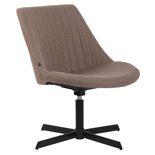 4251756451042 - Lounger Granby I 360 Grad Drehbarer Relax Sessel Mit Stoffbezug I Ergonomisches Design Mit Bodenschonern I Polsterstuhl Mit Rückenlehne