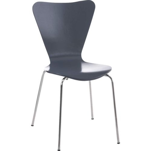 4251152625405 - Konferenzstuhl CALISTO mit Holzsitz und stabilem Metallgestell I Platzsparender Stuhl mit einer Sitzhöhe von 45 cm 4251152625405 - Konferenzstuhl CALISTO mit Holzsitz und stabilem Metallgestell I Platzsparender Stuhl mit einer Sitzhöhe von 45 cm