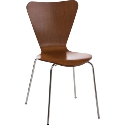 4251152625412 - Konferenzstuhl CALISTO mit Holzsitz und stabilem Metallgestell I Platzsparender Stuhl mit einer Sitzhöhe von 45 cm 4251152625412 - Konferenzstuhl CALISTO mit Holzsitz und stabilem Metallgestell I Platzsparender Stuhl mit einer Sitzhöhe von 45 cm