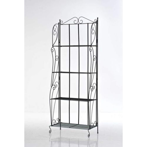 4250420230631 - LEA stabiles Standregal im Landhausstil Klappbares robustes Eisenregal mit 4 Regalböden In verschiedenen Farben erhältlich