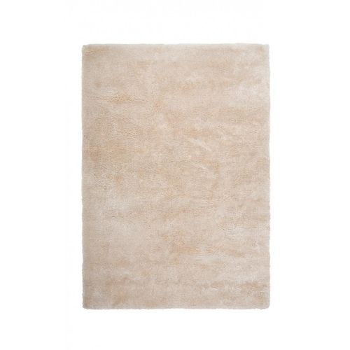 4054293052143 - Hochflor-Teppich OBSESSION My Curacao 490 Teppiche Gr B L 200 cm x 290 cm 35 mm 1 St beige (elfenbeinfarben) Esszimmerteppiche Uni-Farben sehr weicher Kuschelflor handgetuftet