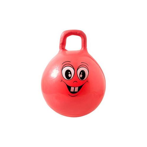 4002372400934 - Hüpfball Happy Face rot Kunststoff 450-500 cm