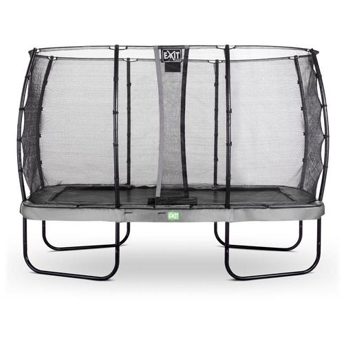 8719743252790 - Exit Toys - exit Elegant Trampolin 244x427cm mit Economy Sicherheitsnetz - grau - Grau