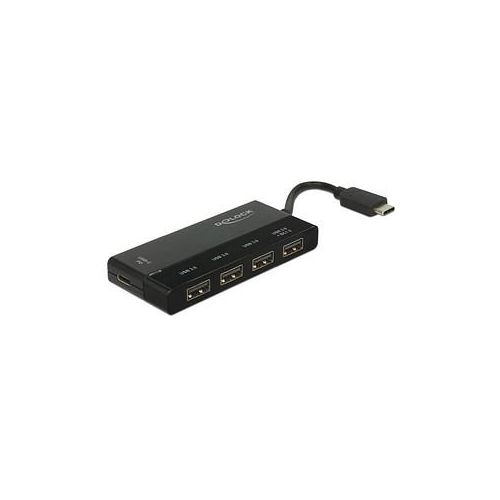 4043619627936 - DELOCK 62793 - HUB USB Type-C > 4 x USB Typ-A + 1 x USB Type-C PD extern