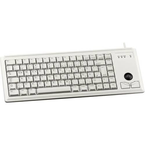 4025112026881 - CHERRY Compact-Keyboard G84-4400 USB Tastatur Deutsch QWERTZ Windows® Grau Integrierter Trackball Maustasten