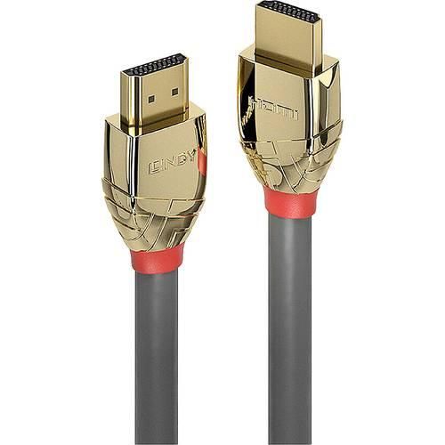 4002888376044 - LINDY Anschlusskabel HDMI-A Stecker HDMI-A Stecker 500 m Grau 37604 8K UHD HDMI-Kabel