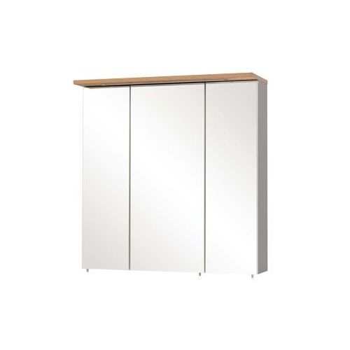 4027181113387 - Spiegelschrank Jelda 148838 platingrau eiche-landhaus 705 x 237 x 723 cm 4027181113387 MÖBELPARTNER