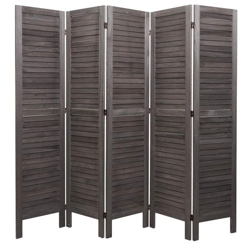 4057651769721 - Paravent MCW-G30 Trennwand Sichtschutz Raumteiler Shabby-Look 170x200cm ~ grau-braun 4057651769721 - Paravent MCW-G30 Trennwand Sichtschutz Raumteiler Shabby-Look 170x200cm ~ grau-braun