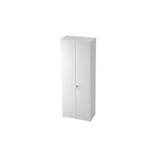 4032062114711 - Garderobenschrank Topas Line 6 Ordnerhöhen abschließbar B 800 x T 420 x H 2156 mm weiß 4032062114711 - Garderobenschrank Topas Line 6 Ordnerhöhen abschließbar B 800 x T 420 x H 2156 mm weiß