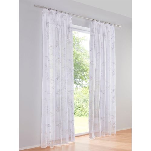 4016478081928 - Gardine HEINE HOME Gardinen Gr 225 cm Schlaufen 130 cm weiß (offwhite) Schlaufen 4016478081928 - Gardine HEINE HOME Gardinen Gr 225 cm Schlaufen 130 cm weiß (offwhite) Schlaufen