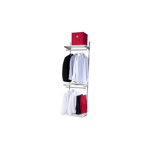 7640136860470 - STAXX-System - moderne Industrial-Regale zur Wandfixierung Starter-Set endlos erweiterbar mit hoher Belastbarkeit für Ihre Diele Kleiderschrank Werkraum Küche Büro oder als Wohnwand organisiertes-living Konzept 7640136860470 - STAXX-System - moderne Industrial-Regale zur Wandfixierung Starter-Set endlos erweiterbar mit hoher Belastbarkeit für Ihre Diele Kleiderschrank Werkraum Küche Büro oder als Wohnwand organisiertes-living Konzept