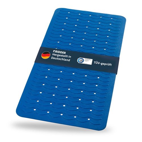 4006956076119 - RIDDER Badewanneneinlage Playa ca 38x80 cm blau (neon-blau) 100% TPE