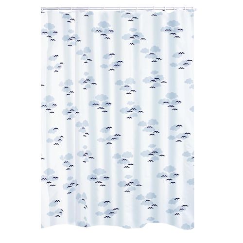 4006956354637 - - Duschvorhang Textil Helgoland inkl Ringe blau 180x200 cm - blau 4006956354637 - - Duschvorhang Textil Helgoland inkl Ringe blau 180x200 cm - blau