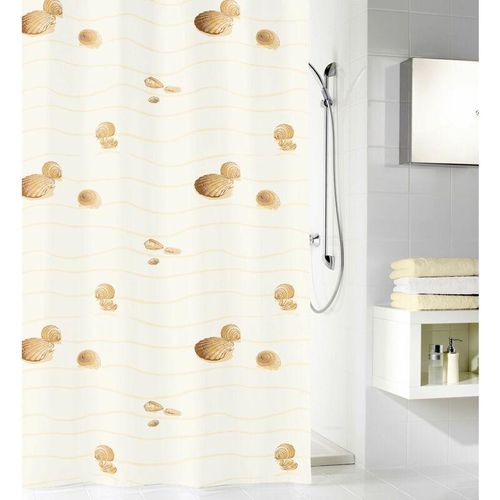 4004478164079 - Duschvorhang Miami beige 180 x 200 cm Duschvorhänge - Kleine Wolke