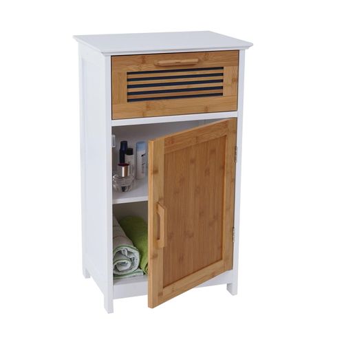 4057651187594 - Kommode MCW-A85 Badezimmerkommode Badschrank Bambus MVG-zertifiziert 71x40x31cm weiß 4057651187594 - Kommode MCW-A85 Badezimmerkommode Badschrank Bambus MVG-zertifiziert 71x40x31cm weiß