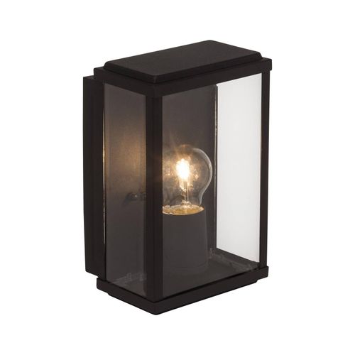 4004353232213 - Lampe Gaia Außenwandleuchte schwarz 1x A60 E27 60W geeignet für Normallampen (nicht enthalten) IP-Schutzart 44 - spritzwassergeschützt - Brilliant