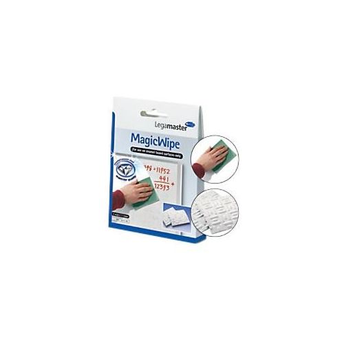 8713797052269 - - Reinigungstuch Schreibtafel Magnettafel MagicWipe nicht nachfüllbar 60°C inkl 2 MagicWipes 1 Trockentuch 100 % Melamin 2 St Pack