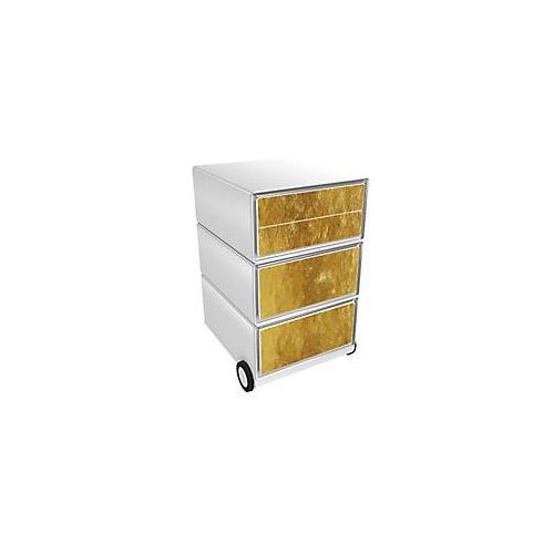 3660141951790 - Rollcontainer easyBox 4 horizontale Schubladen 642x390x436mm PERSO GOLD 3660141951790 - Rollcontainer easyBox 4 horizontale Schubladen 642x390x436mm PERSO GOLD