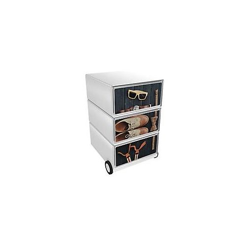 3660141952360 - Rollcontainer easyBox 3 horizontale Schubladen 642x390x436mm PERSO PERFECT GENTLEMAN 3660141952360 - Rollcontainer easyBox 3 horizontale Schubladen 642x390x436mm PERSO PERFECT GENTLEMAN