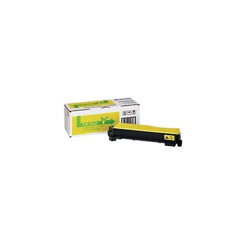 0632983010969 - Original TK-560Y Toner gelb 10000 Seiten (1T02HNAEU0) für ECOSYS P6030cdn FS-C5300DN C5350DN