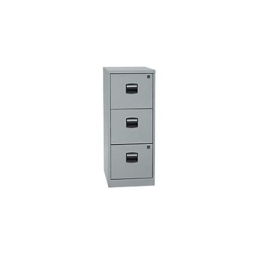 5020073788457 - BISLEY Home PFA 3 Hängeregistraturschrank silber 3 Schubladen 413 x 400 x 1015 cm