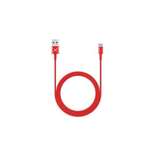 4260074626254 - XLAYER 214096 1 x Micro USB A Stecker auf 1 x USB A Stecker Kabel 1 m Rot