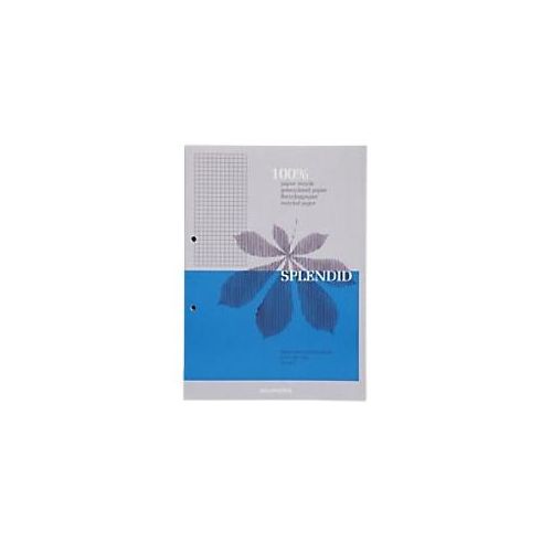 5411028071012 - AURORA Splendid Notizblock DIN A4 Kariert Geleimt Papier Farbig sortiert Perforiert Recycled 200 Seiten 100 Blatt 5411028071012 - AURORA Splendid Notizblock DIN A4 Kariert Geleimt Papier Farbig sortiert Perforiert Recycled 200 Seiten 100 Blatt