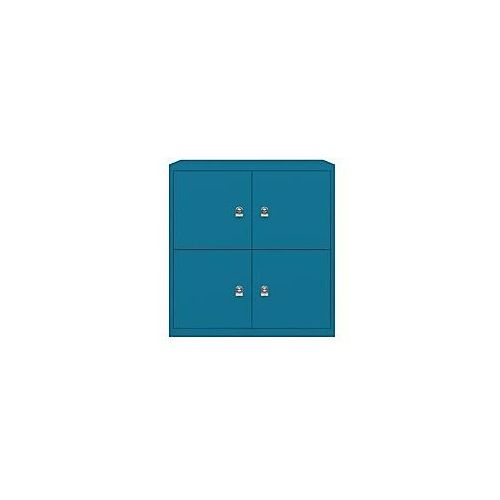 5020073727326 - Schießfachschrank LateralFile? Lodge mit 4 Schließfächern à H 375 mm 845 x 800 x 470 mm Azur 5020073727326 - Schießfachschrank LateralFile? Lodge mit 4 Schließfächern à H 375 mm 845 x 800 x 470 mm Azur