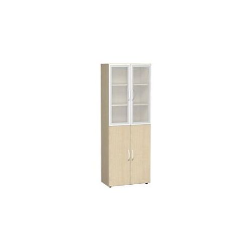 4038933075259 - Geramoebel Speed Office Aktenschrank ABS (Acrylnitril-Butadien-Styrol) Spanplatte 5 Fachböden 800 x 420 x 2160 mm Ahorn Braun