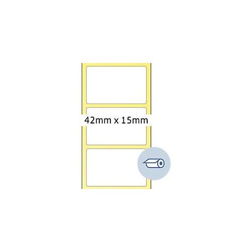 4008705040617 - Preisetiketten 4061 42x15mm weiß permanent 5000 Etiketten 4008705040617 4061