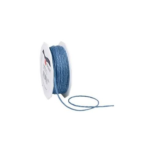 4009236143136 - PRÄSENT Kordel Jute matt blau 20 mm x 250 m 4009236143136 PR