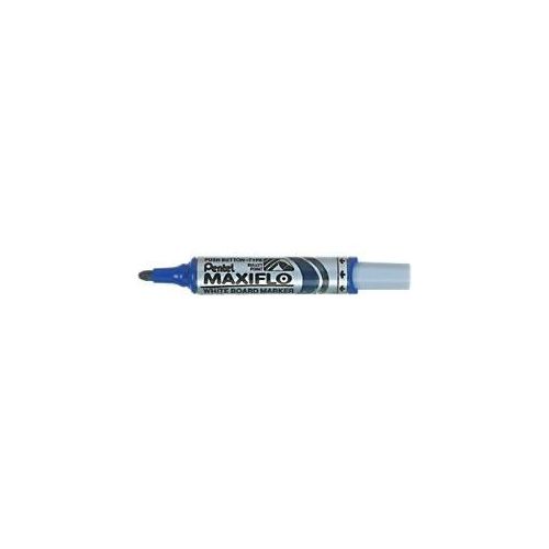 3474374500027 - 12 x Whiteboardmarker Maxiflo 25mm Rundspitze blau