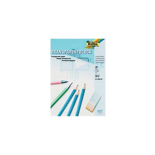 4001868080506 - Folia Transparentpapier DIN A3 80 g m2 297 x 420 mm Transparent 25 Blatt