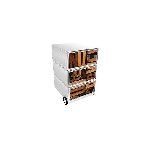 3660141952520 - Rollcontainer easyBox 3 horizontale Schubladen 642x390x436mm PERSO NUMMERN & BUCHSTABEN 3660141952520 - Rollcontainer easyBox 3 horizontale Schubladen 642x390x436mm PERSO NUMMERN & BUCHSTABEN