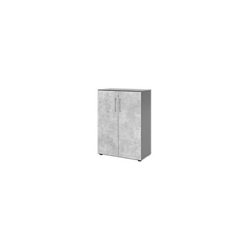 4032062184417 - HAMMERBACHER Aktenschrank 938T3 V938T3 G M BS grafit beton 2 Fachböden 800 x 420 x 1100 cm