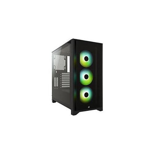 0840006626633 - iCue 4000X RGB schwarz Midi Tower ATX Gaming Gehäuse TG Seitenfenster