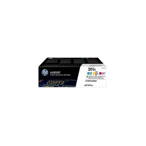 0190780321362 - 201XD CF253XM Tonerkassette Kombi-Pack Cyan Magenta Gelb 2300 Seiten Original Toner