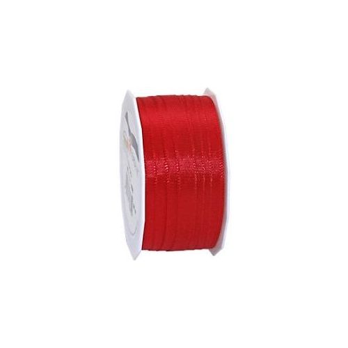 4009236538659 - PRAESENT Taftband 6051050-609 Rot 10 mm x 50 m 2 Stück