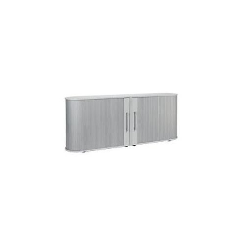 4038933065526 - Rollladenschrank BxTxH 2000x400x830 mm 2 oh 1 Boden Justierfüße Korpus Rollladen lichtgrau silber