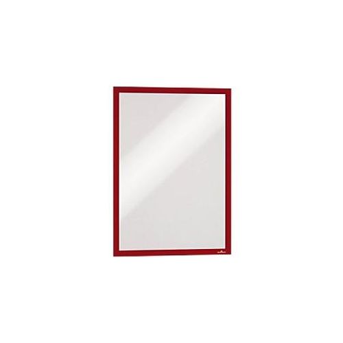 4005546406763 - DURABLE DURAFRAME DIN A3 Inforahmen Selbstklebend Rot Hartfolie 4873-03 325 (B) x 04 (T) x 448 (H) cm 2 Stück