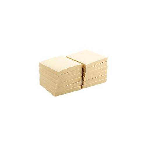 8717868008872 - Haftnotizen 76 x 76 mm Pastellgelb 12 Blöcke à 100 Blatt