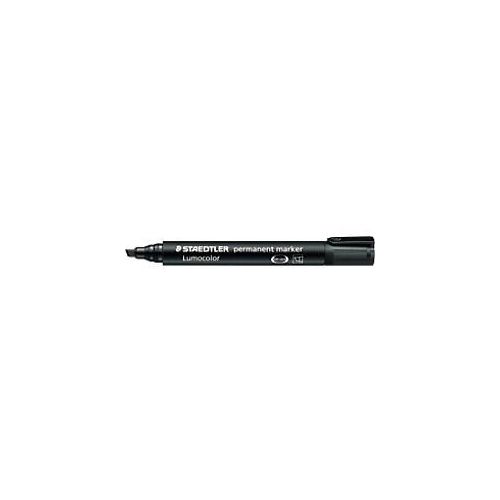 4007817321546 - STAEDTLER Lumocolor Keypoint Keilspitze Permanentmarker Breit Keilspitze 20 - 50 mm Schwarz Nachfüllbar