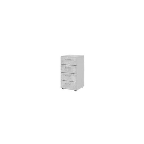 4032062184905 - Hammerbacher Schrank V924S4 5 M BS Grau Beton 40 x 42 x 746 cm