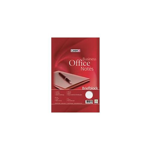 4006144584891 - Briefblock Business Rot Kariert Nicht perforiert DIN A4 208 x 5 x 302 cm 50 Blatt 4006144584891 - Briefblock Business Rot Kariert Nicht perforiert DIN A4 208 x 5 x 302 cm 50 Blatt