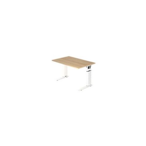 4032062164631 - VUS12 E W Schreibtisch US12 Eiche Weiß 1200 x 800 x 680 x 680 - 860 mm 4032062164631 - VUS12 E W Schreibtisch US12 Eiche Weiß 1200 x 800 x 680 x 680 - 860 mm