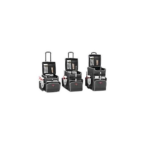 0086876223606 - Reinigungswagen Rubbermaid® Quick Cart klein Volumen 30 l Innenfächer Teleskopgriff L 419 x B 363 x H 432 mm Hochleistungs-Kunststoff dunkelgrau