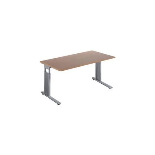 4038933118536 - Geramoebel Schreibtisch Speed Office Buche 1600 x 800 x 820 x 68 - 82 mm